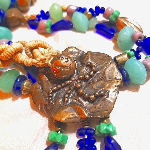 Mummys Bundle Mary & Doug Hancock VERY RARE Necklace - Picture 5 of 9